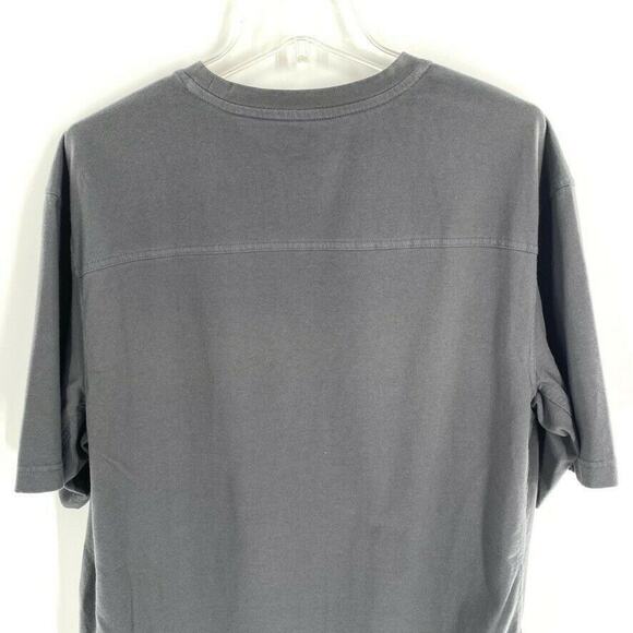 Duluth Trading Co Longtail T-Shirt Cotton Gray Front Pocket M - Picture 6 of 8